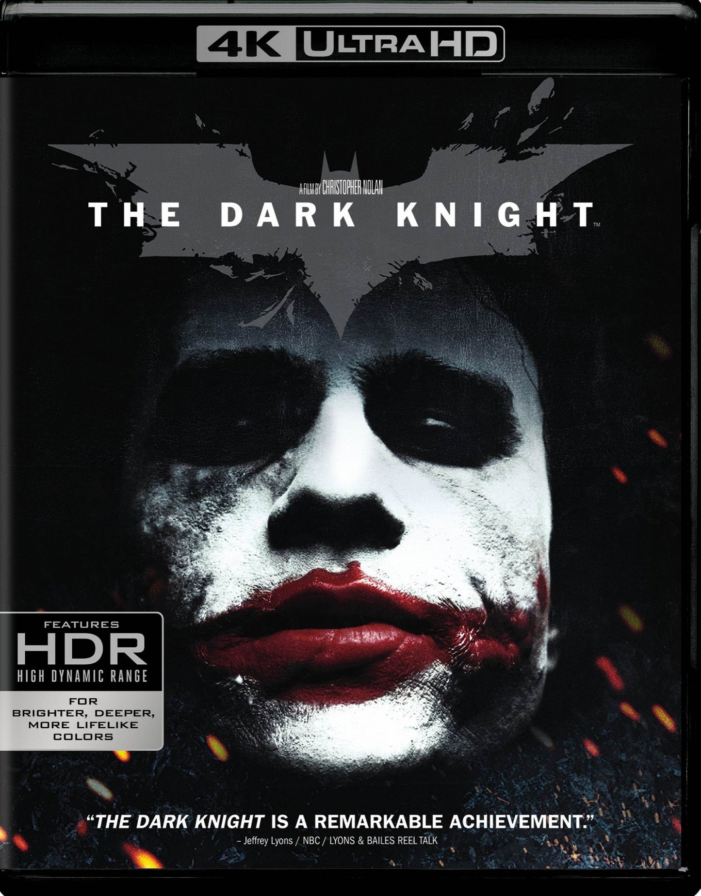Dark Knight [4K Ultra HD Blu-ray/Blu-ray] cover art