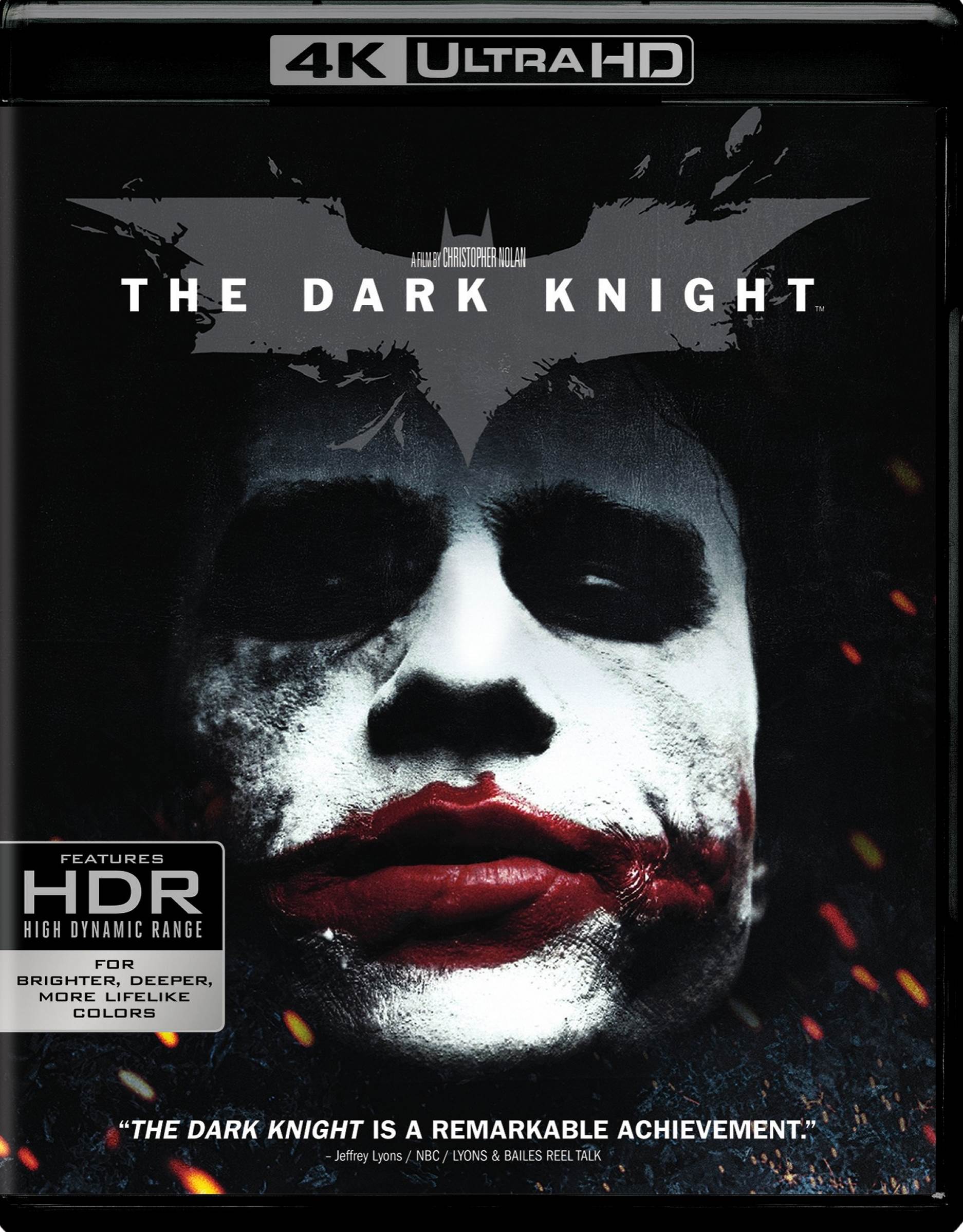 Dark Knight [4K Ultra HD Blu-ray/Blu-ray] cover art