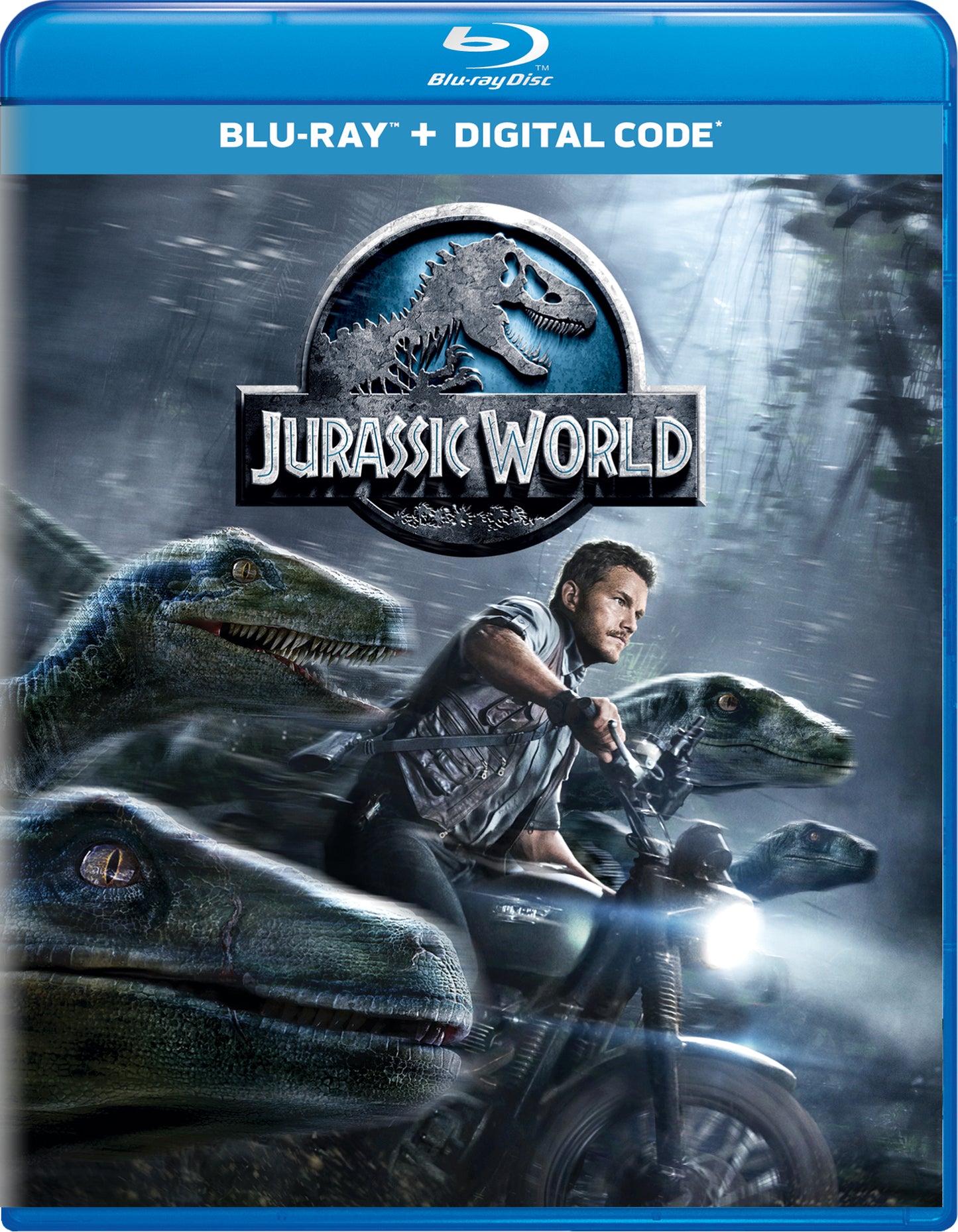 Jurassic World [Blu-ray] cover art