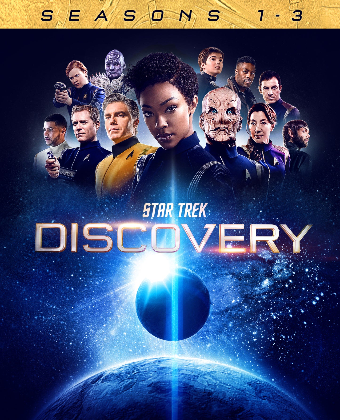 Star Trek: Discovery - Seasons 1-3 [Blu-ray] cover art