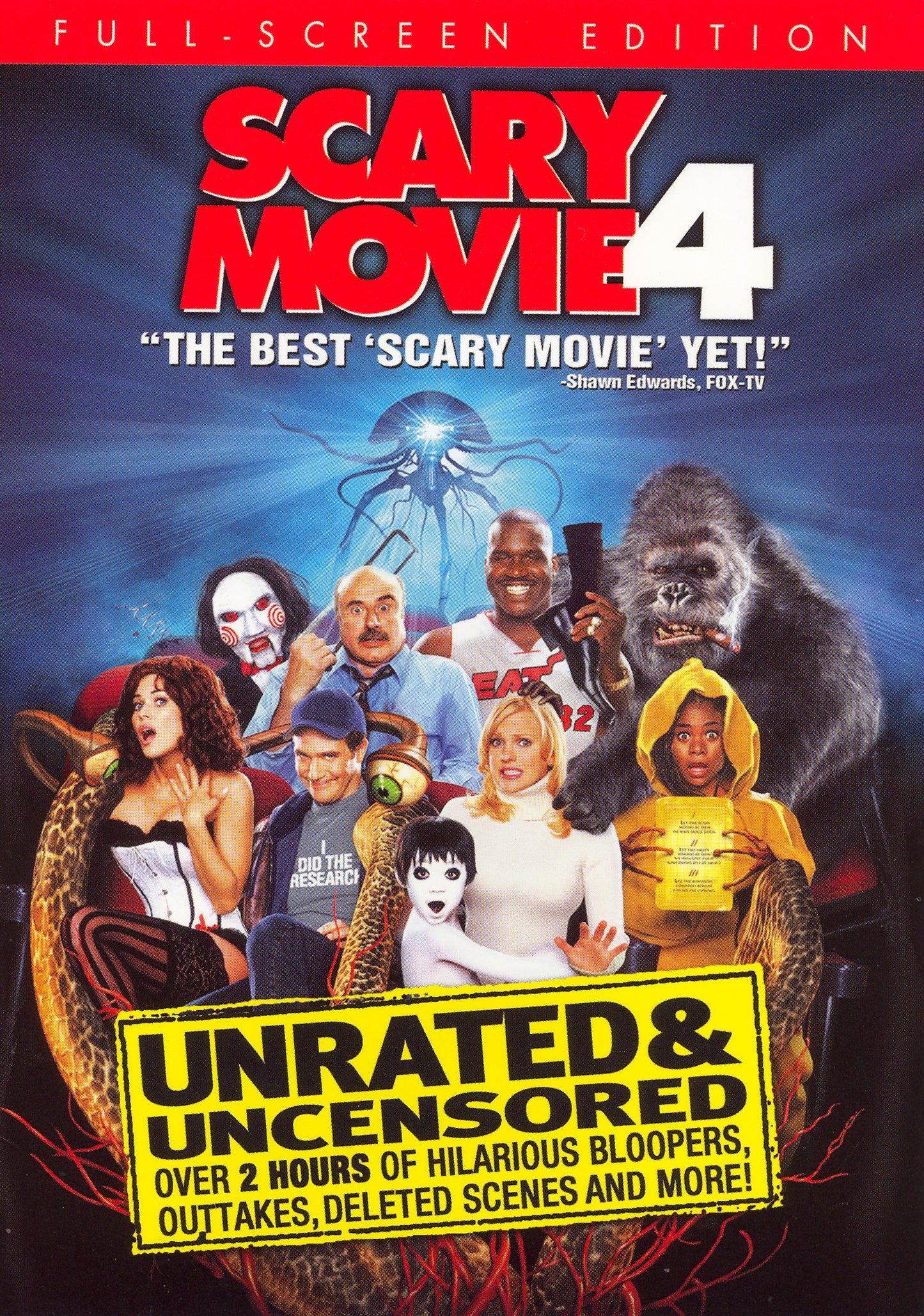 Scary Movie 4 [Unrated] [P&S] cover art
