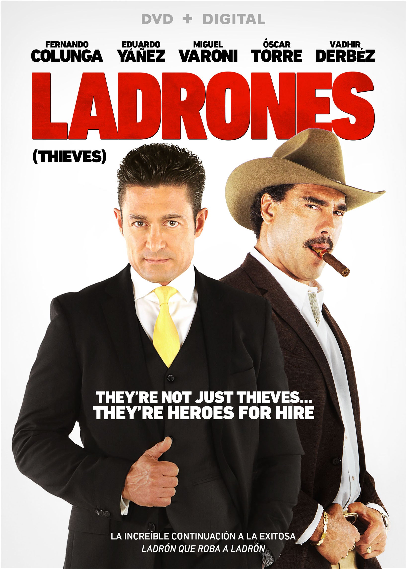 Ladrones cover art
