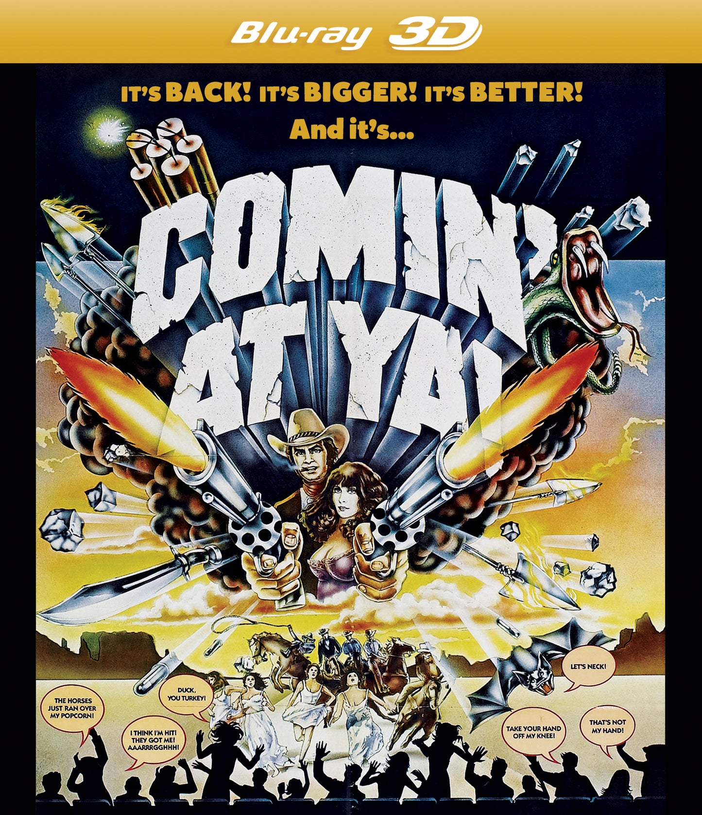Comin' at Ya! [Blu-ray] cover art