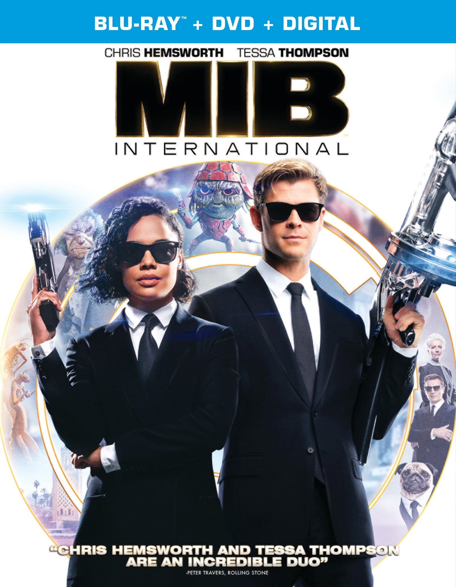 Men in Black: International [Includes Digital Copy] [Blu-ray/DVD] cover art