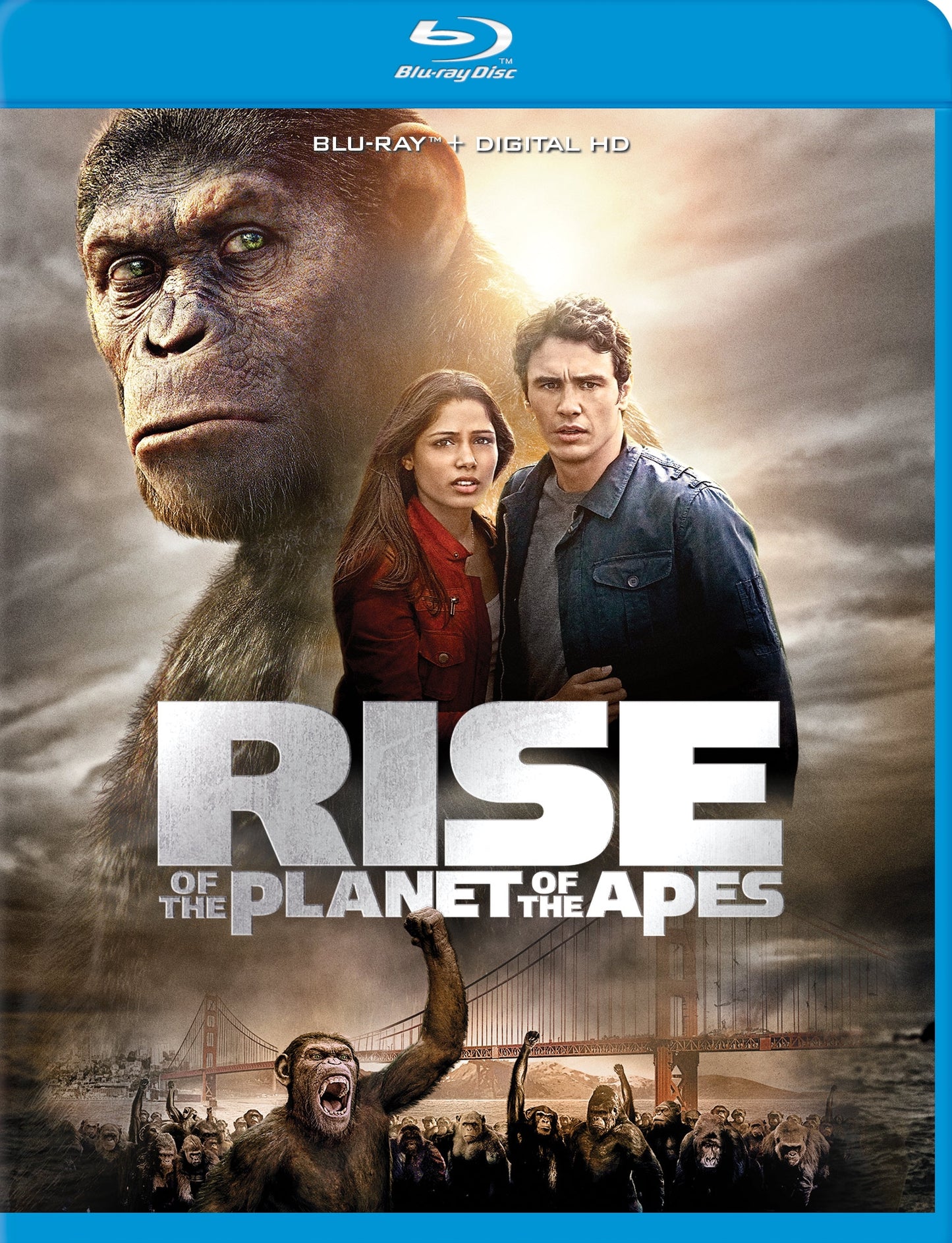 Rise of the Planet of the Apes [Blu-ray] cover art