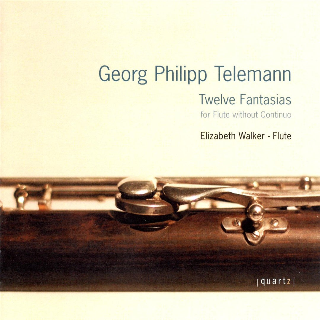 Telemann: Twelve Fantasias for Flute without Continuo cover art