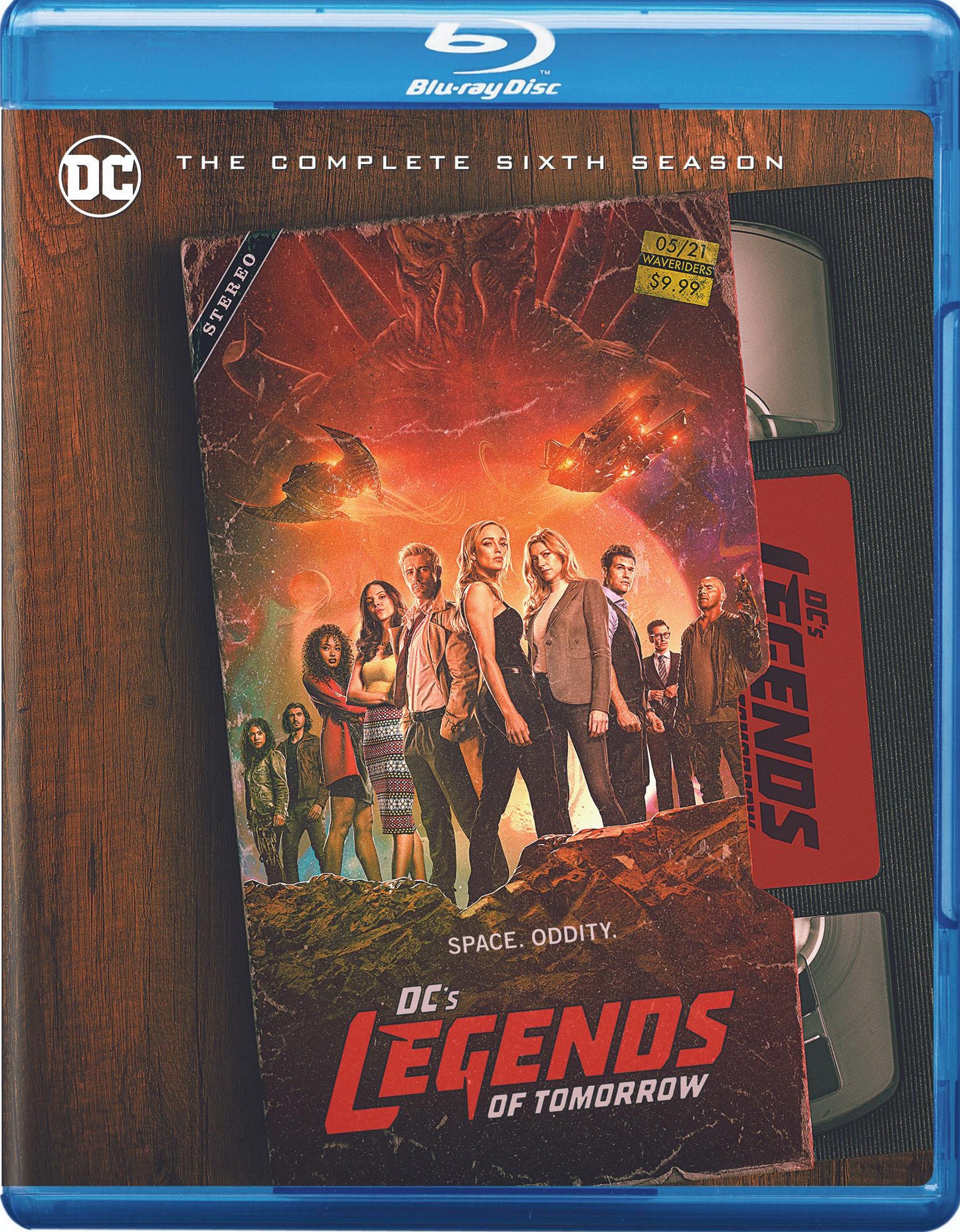 DC's Legends of Tomorrow: The Complete Sixth Season [Blu-ray] cover art
