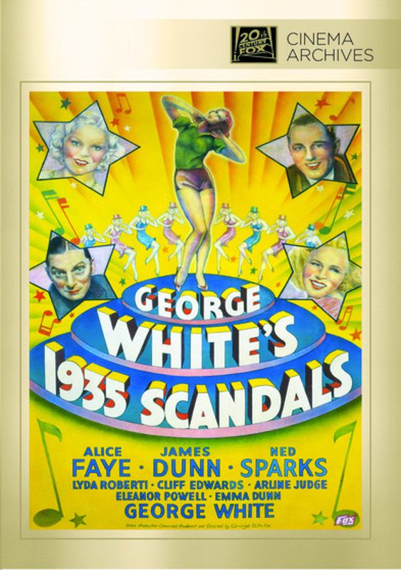 George White's 1935 Scandals cover art