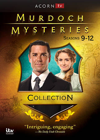 Murdoch Mysteries: Series 9-12 Collection cover art