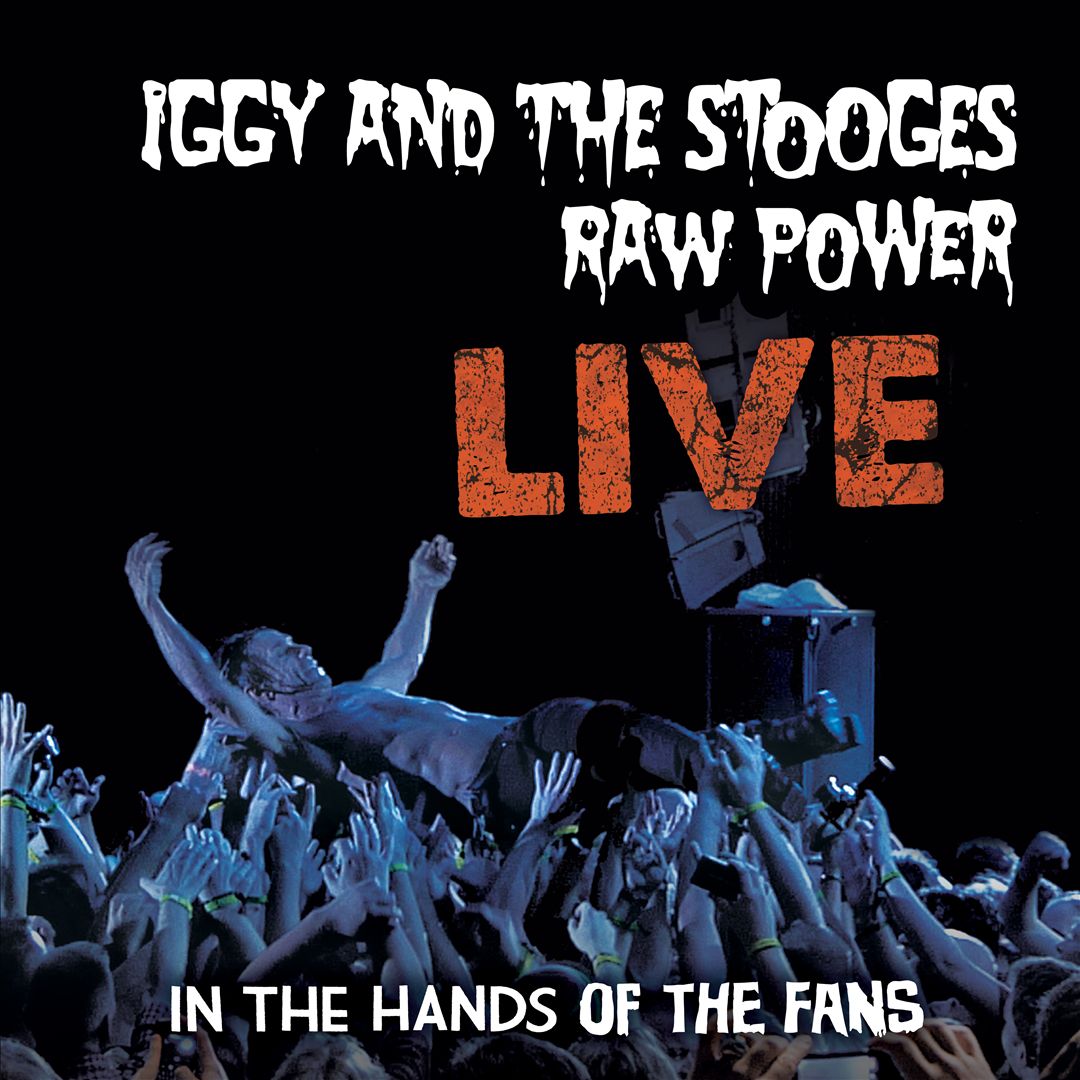 Raw Power: Live cover art