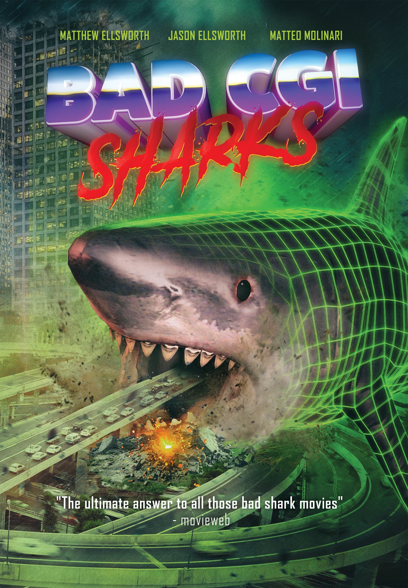 Bad CGI Sharks cover art