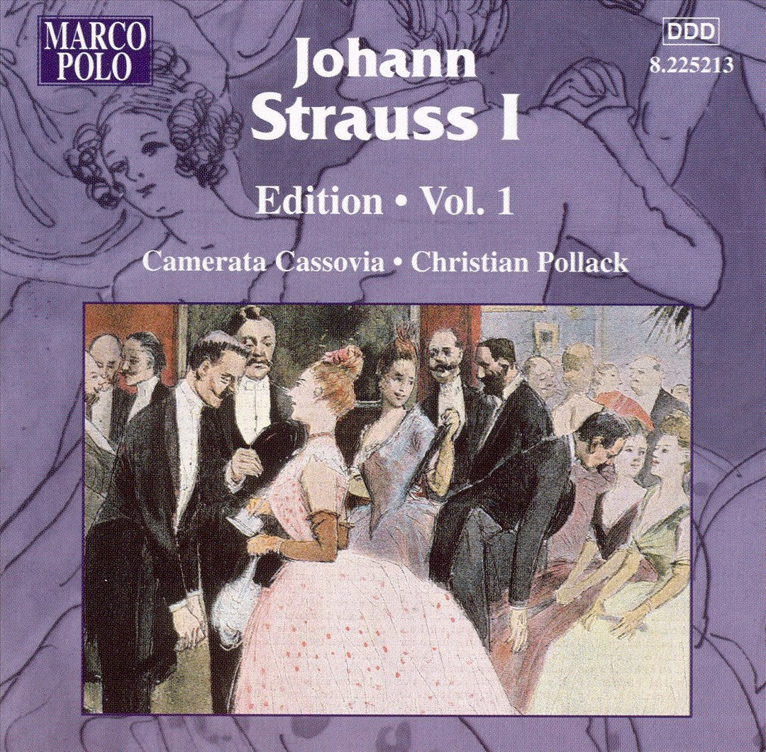 Johann Strauss I Edition, Vol. 1 cover art