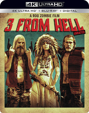 3 From Hell [Includes Digital Copy] [4K Ultra HD Blu-ray/Blu-ray] cover art