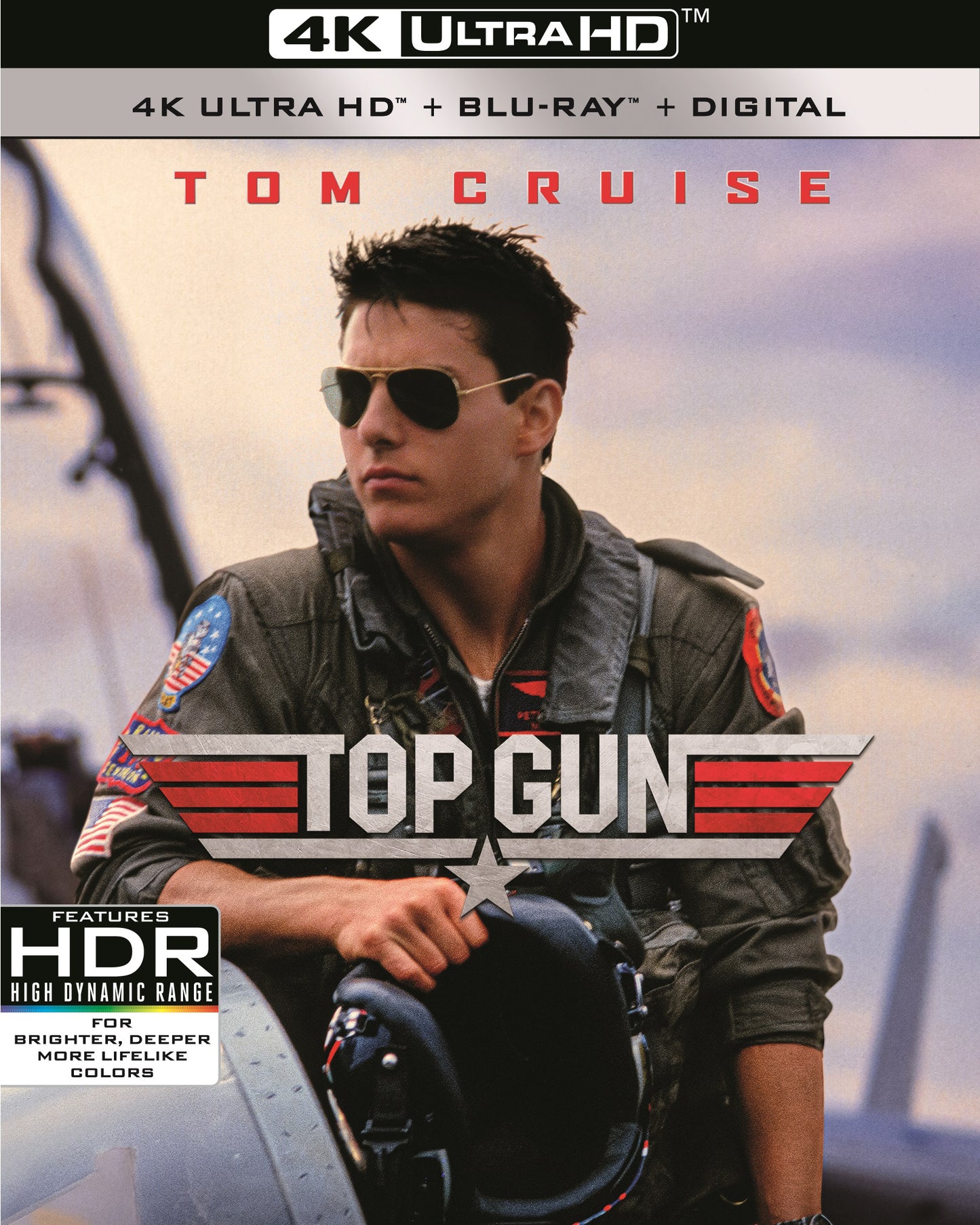 Top Gun [Includes Digital Copy] [4K Ultra HD Blu-ray/Blu-ray] cover art