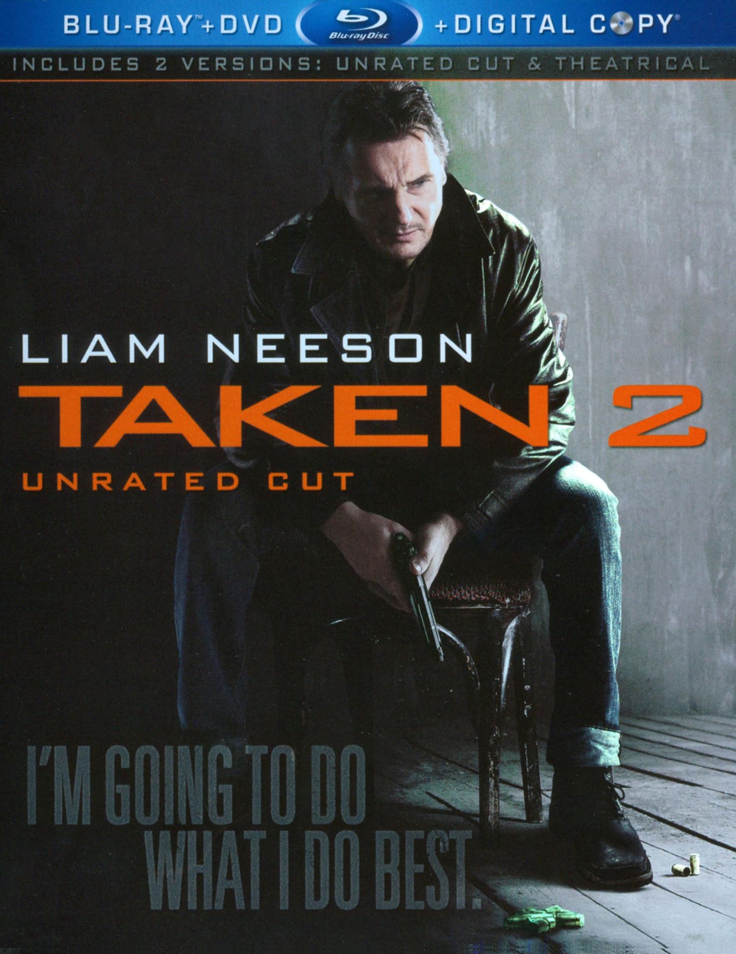 Taken 2 [Unrated/Theatrical] [2 Discs] [Includes Digital Copy] [Blu-ray/DVD] cover art