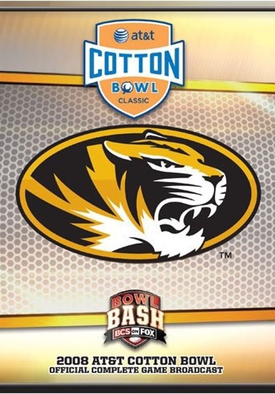 2008 Cotton Bowl: Missouri vs. Arkansas cover art