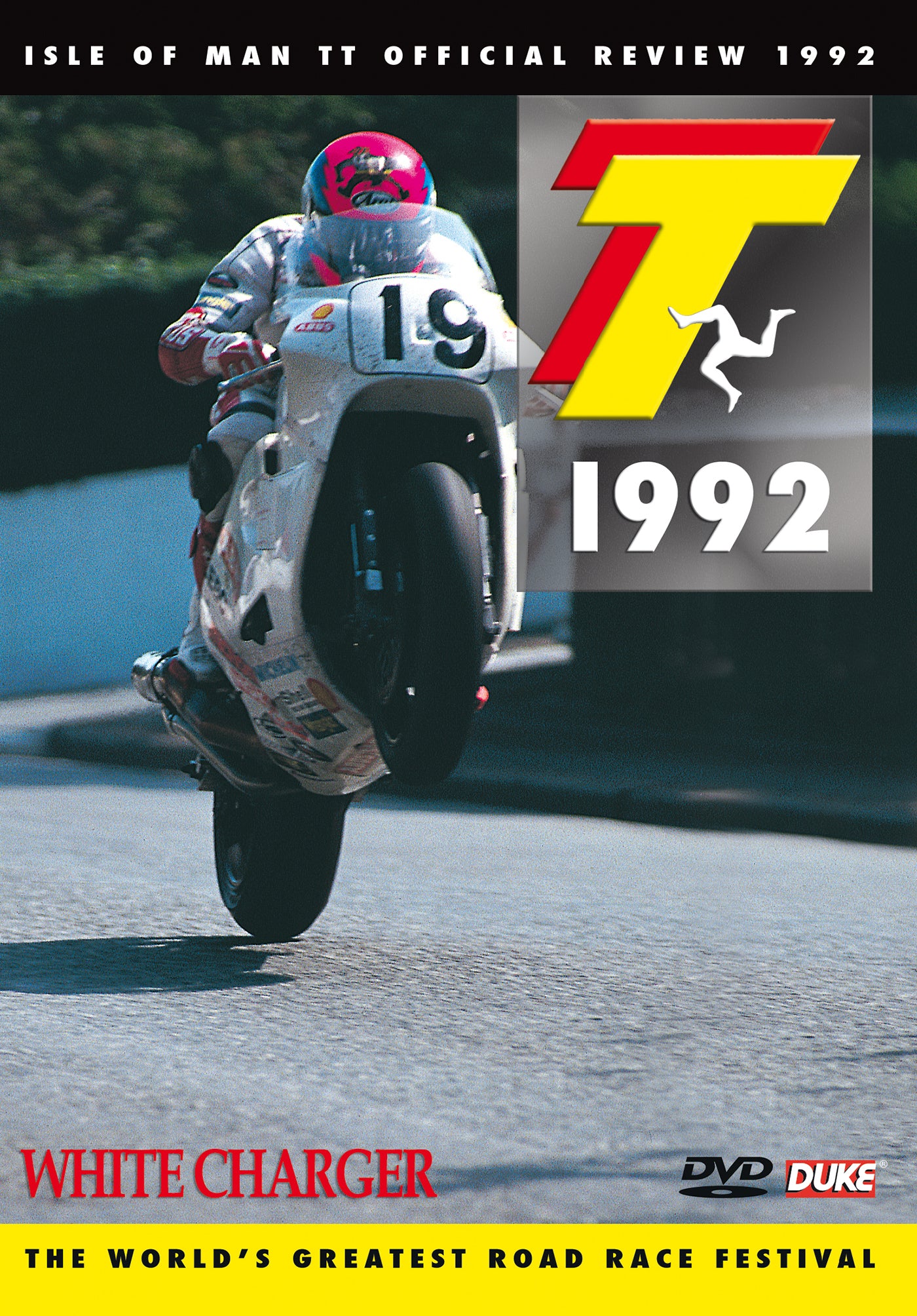 Isle of Man TT 1992 Official Review cover art