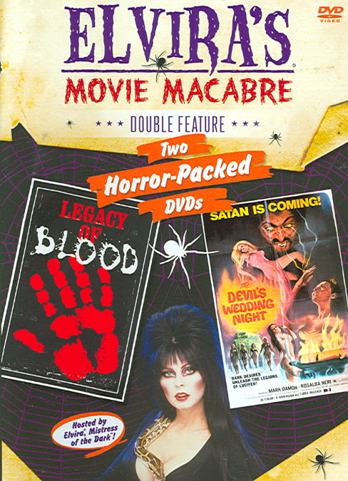 Elvira's Movie Macabre - Legacy of Blood/The Devil's Wedding Night cover art