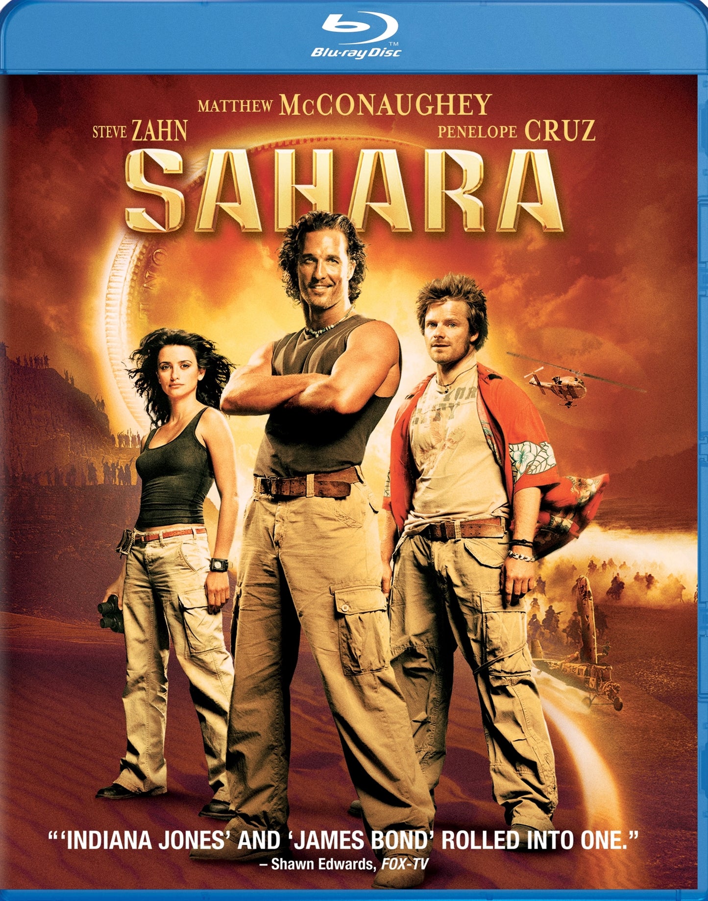 Sahara [Blu-ray] cover art