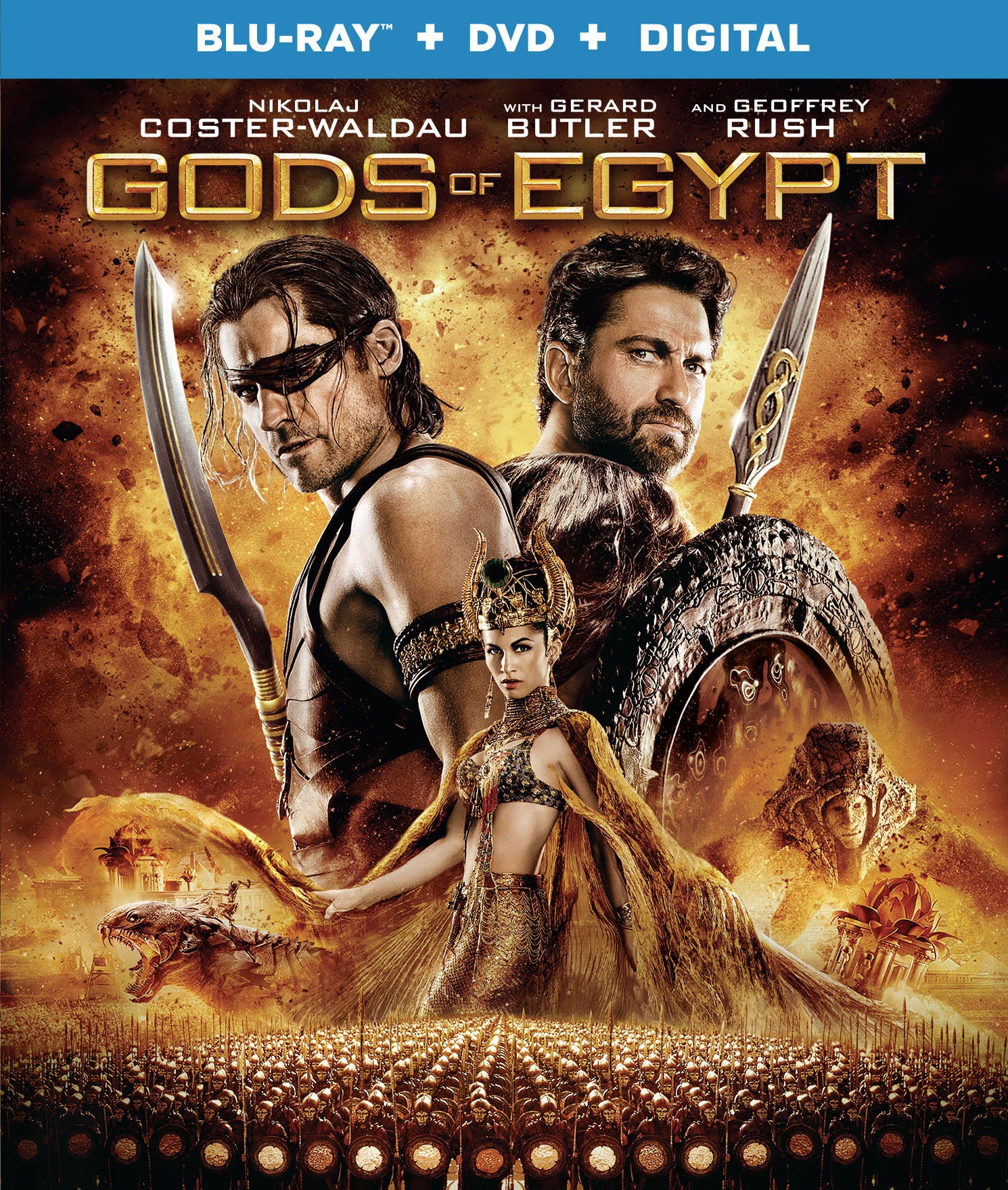 Gods of Egypt [Blu-ray] cover art