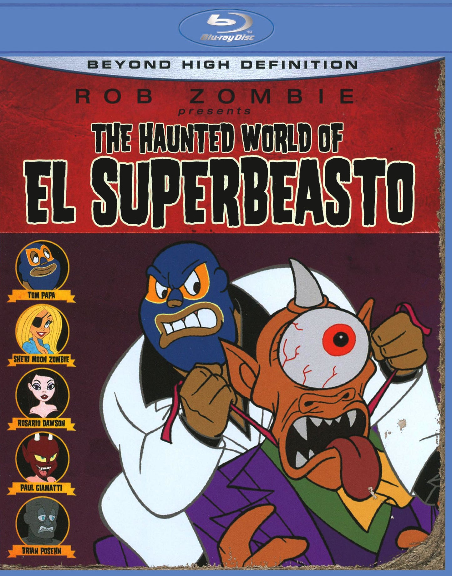 Haunted World of El Superbeasto [Blu-ray] cover art