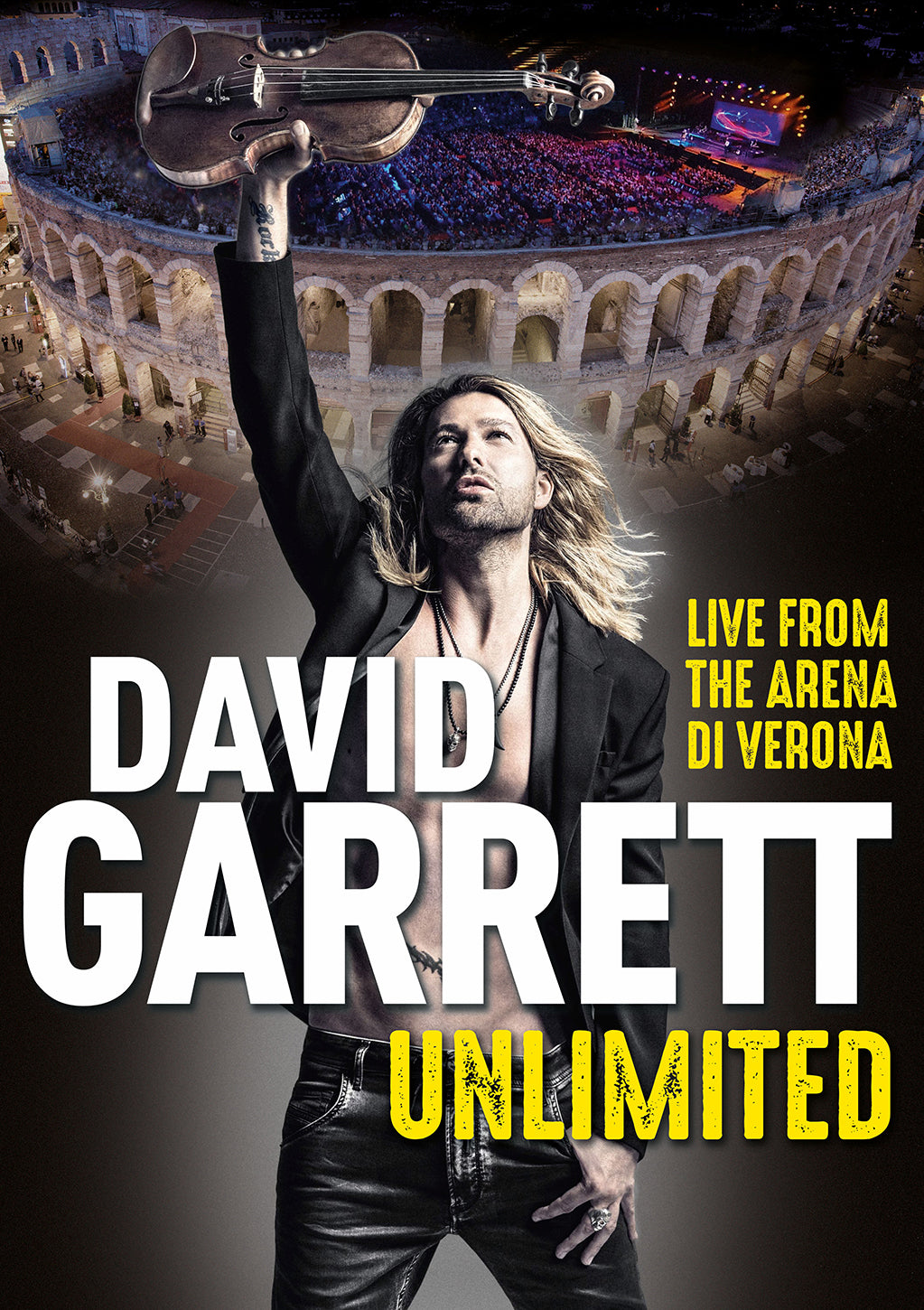 David Garrett - Unlimited (Live From The Arena Di Verona) cover art