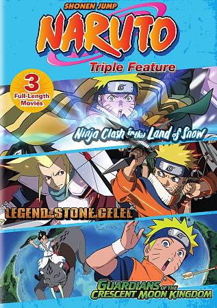 Naruto Triple Features cover art
