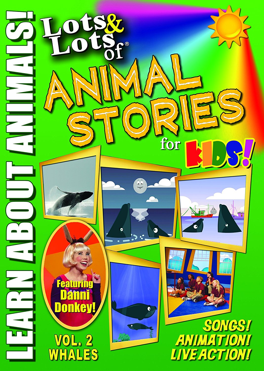 Lots & Lots of Animal Stories for Kids!: Whales cover art