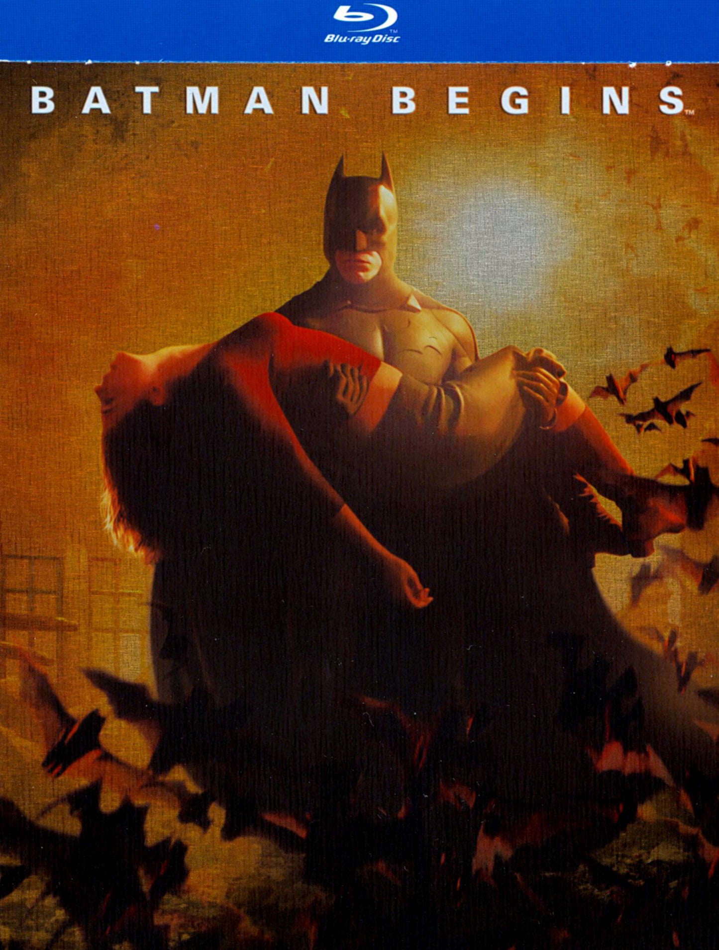 Batman Begins [SteelBook] [Blu-ray] cover art