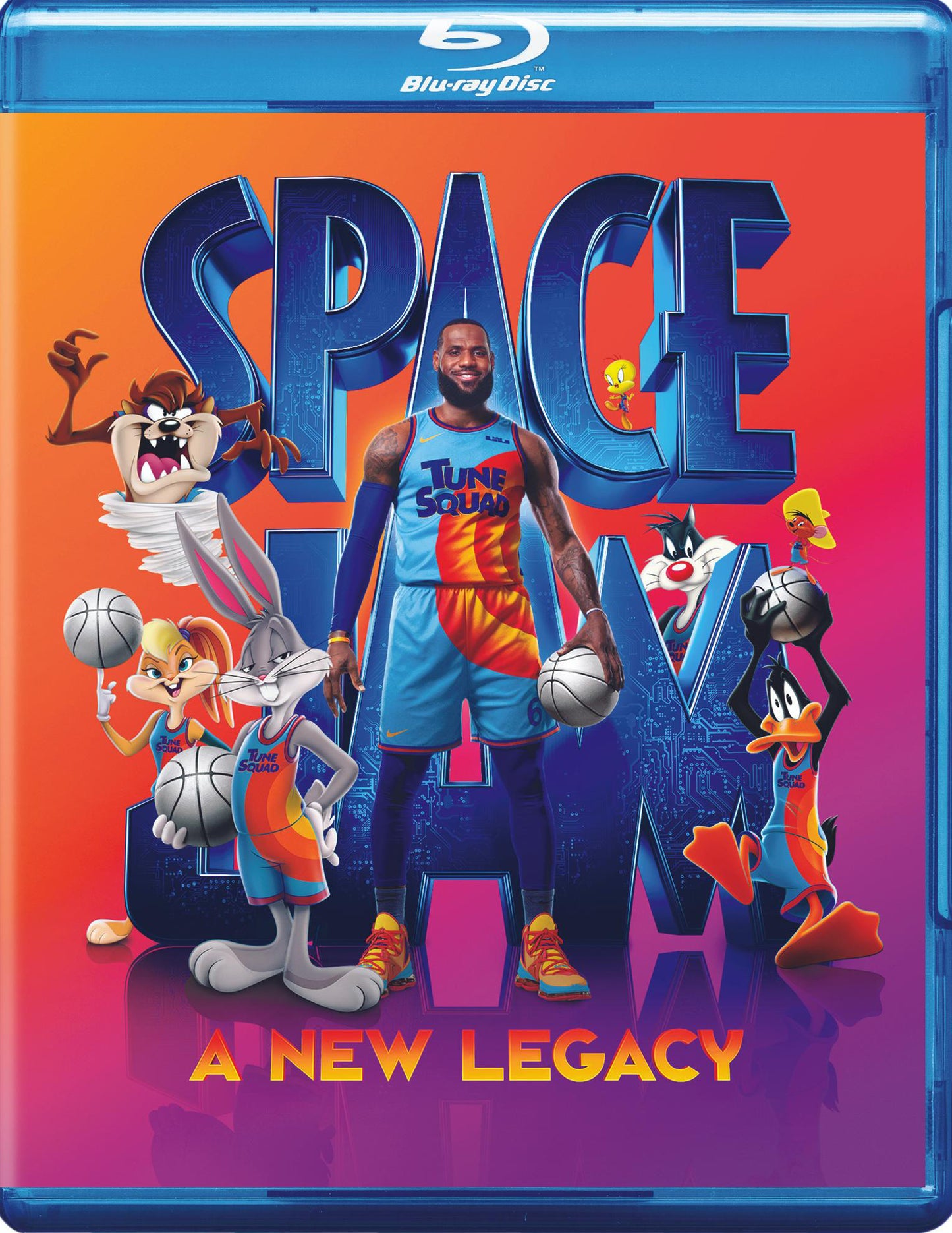 Space Jam: A New Legacy [Blu-ray/DVD] cover art