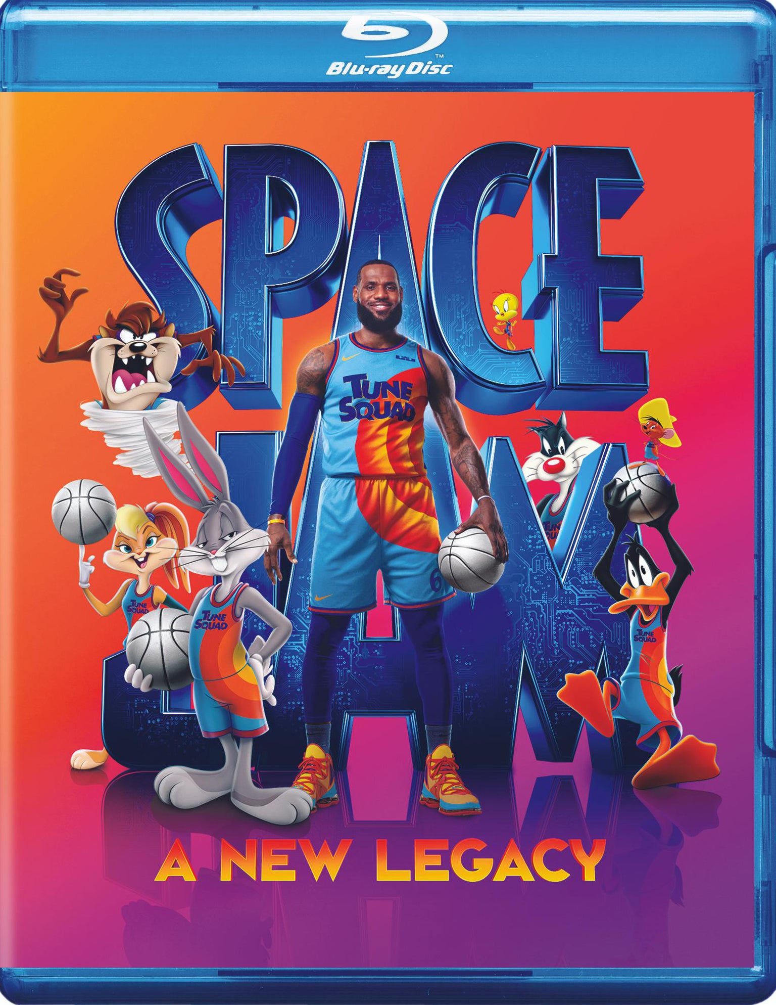 Space Jam: A New Legacy [Blu-ray/DVD] cover art
