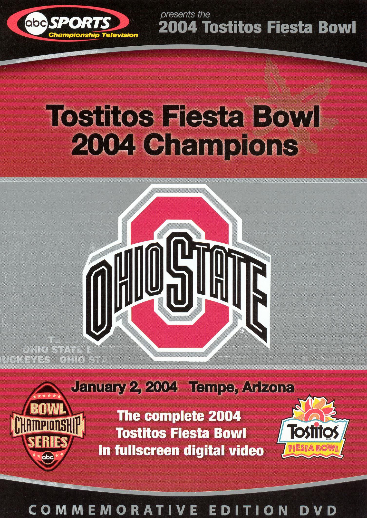 2004 Tostitos Fiesta Bowl [Commemorative Edition] cover art