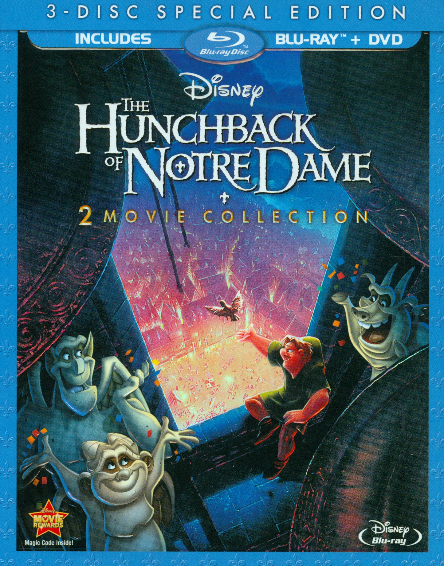 Hunchback of Notre Dame [Special Edition] [3 Discs] [Blu-ray/DVD] cover art