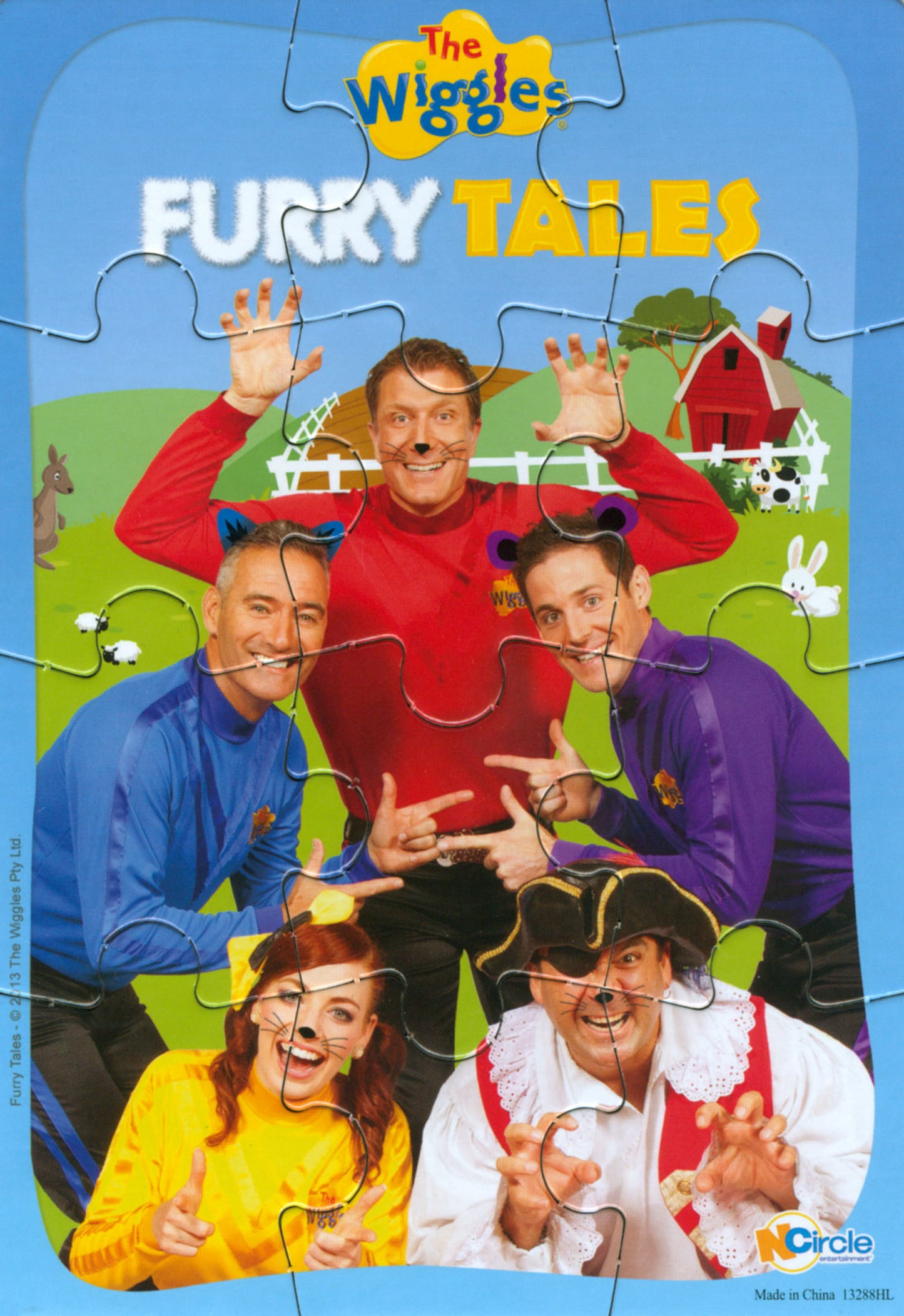 Wiggles: Furry Tales [With Puzzle] cover art