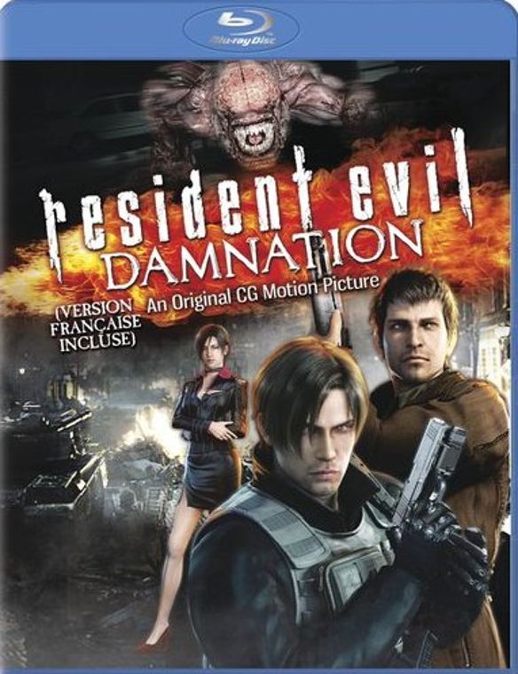 Resident Evil: Damnation [French] [Blu-ray] cover art
