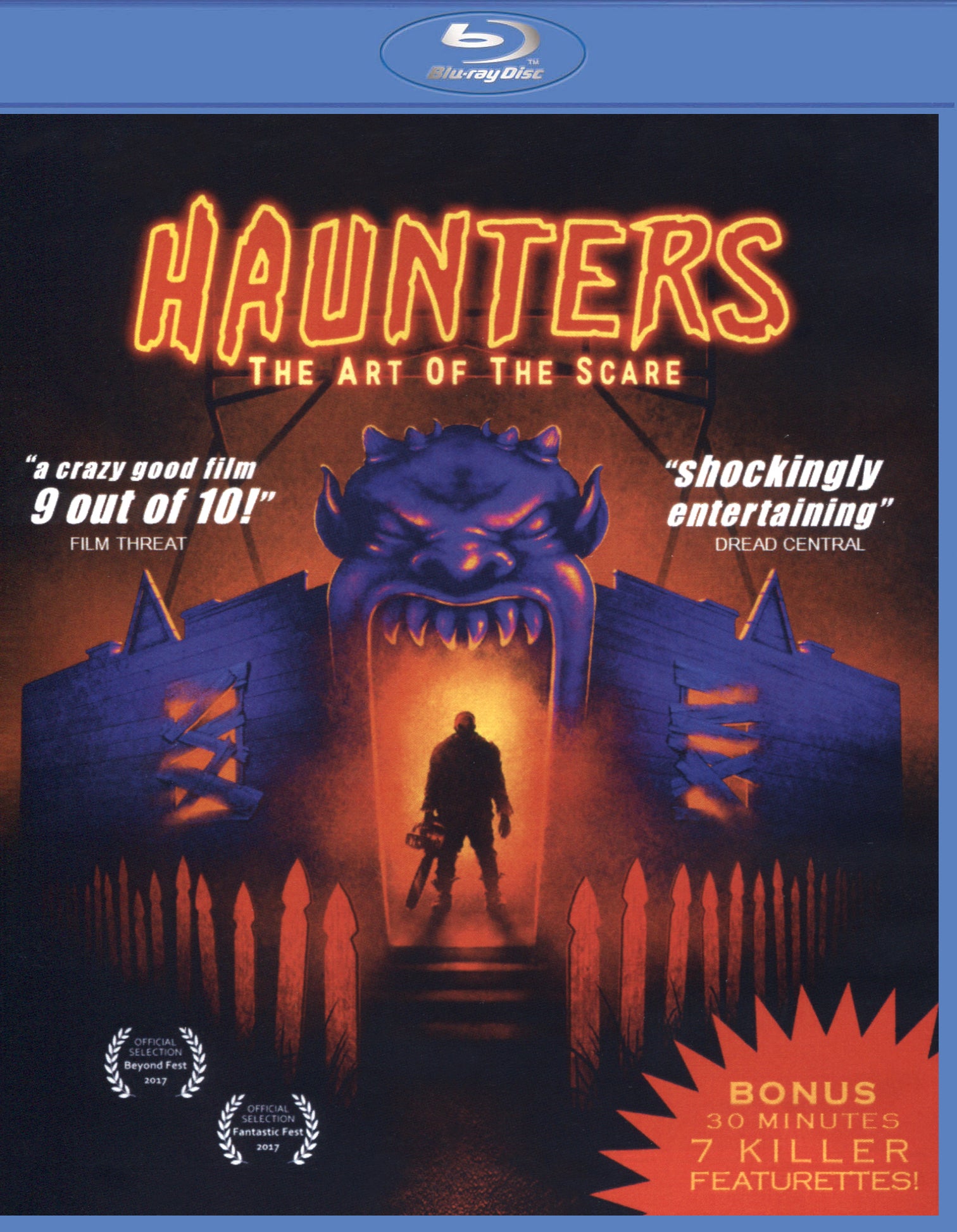 Haunters: The Art of the Scare [Blu-ray] cover art