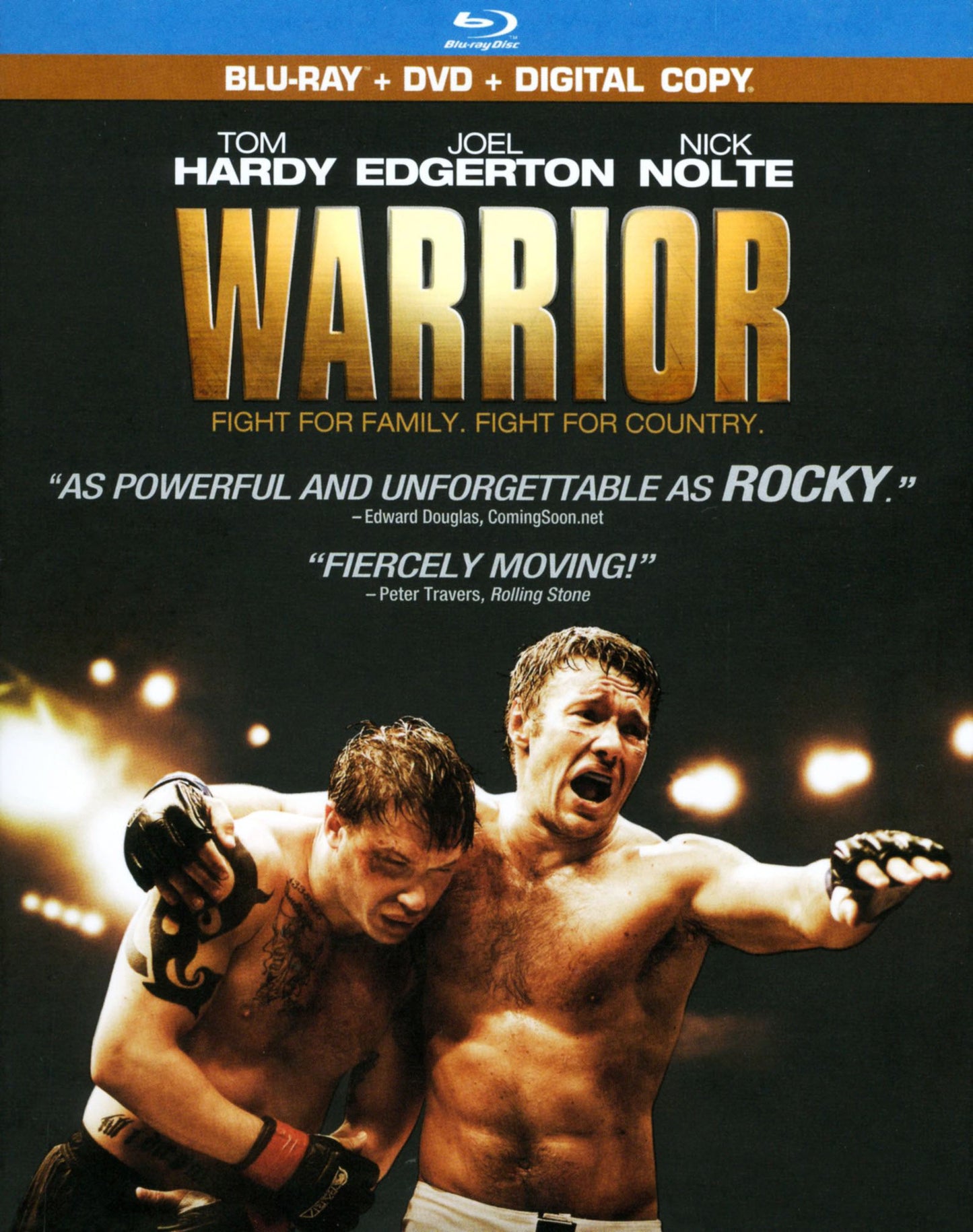 Warrior [2 Discs] [Includes Digital Copy] [Blu-ray/DVD] cover art