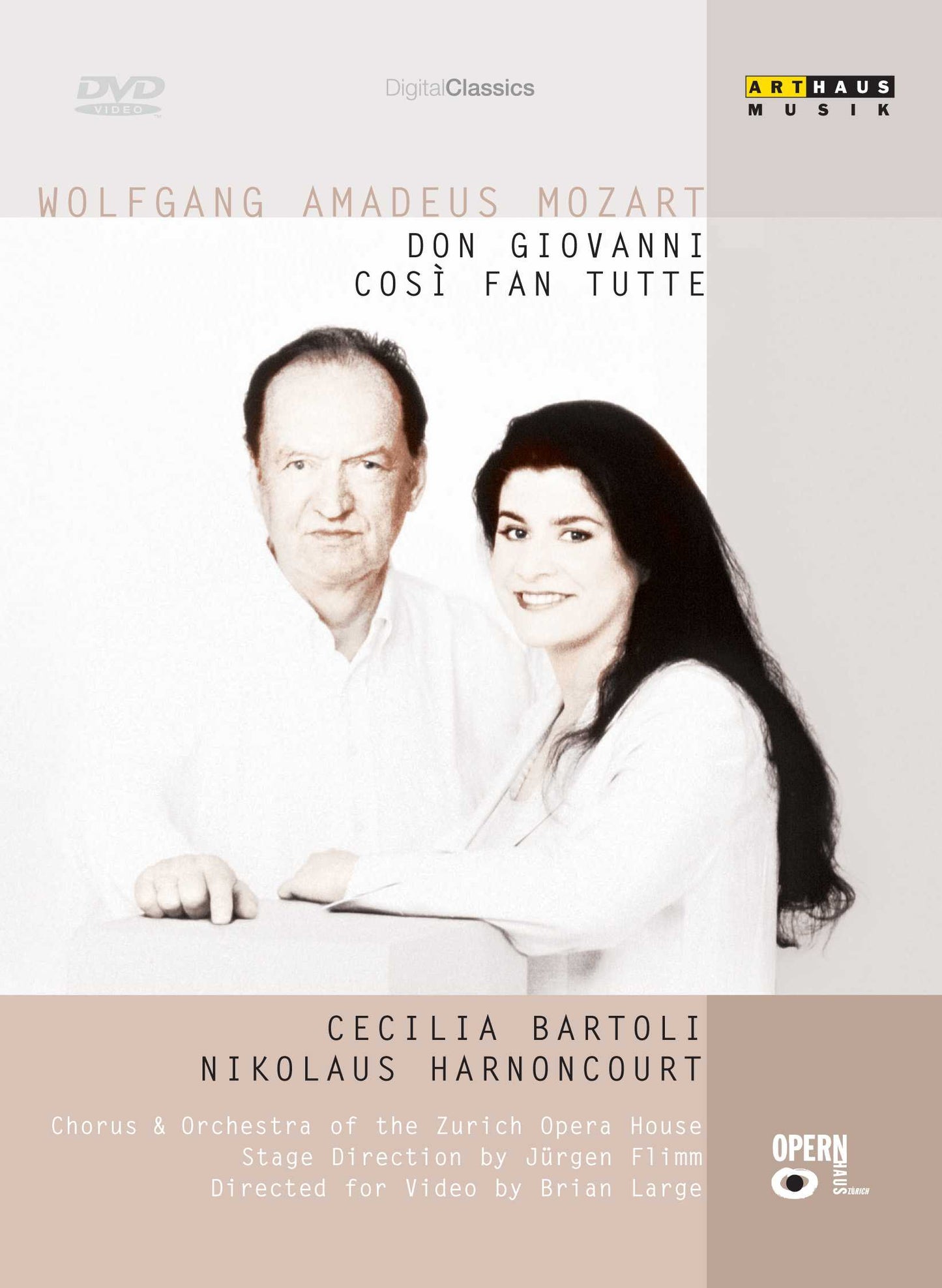 Wolfgang Amadeus Mozart - Don Giovanni, Cosi' Fan Tutte (4 Dvd) cover art