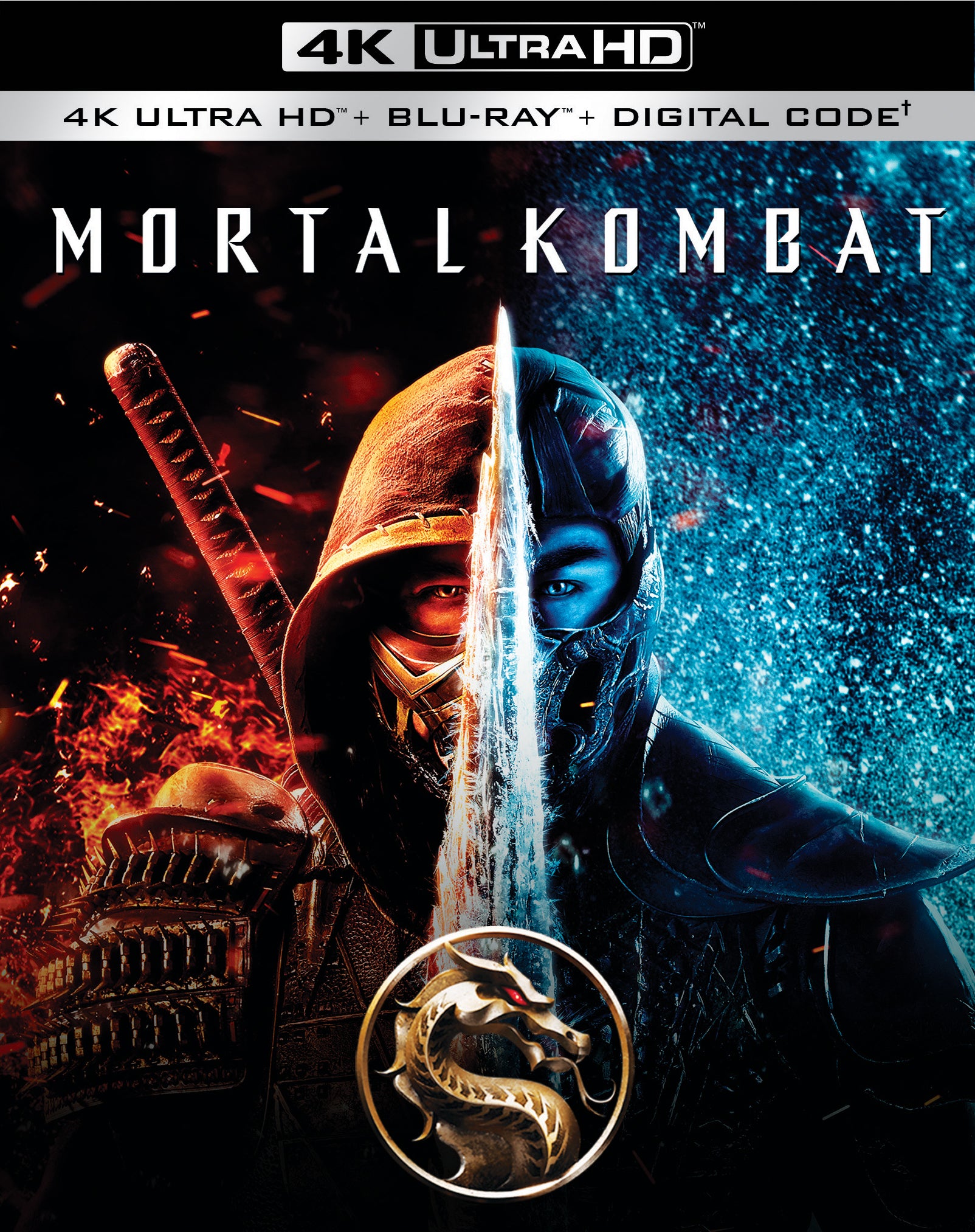 Mortal Kombat [Includes Digital Copy] [4K Ultra HD Blu-ray/Blu-ray] cover art