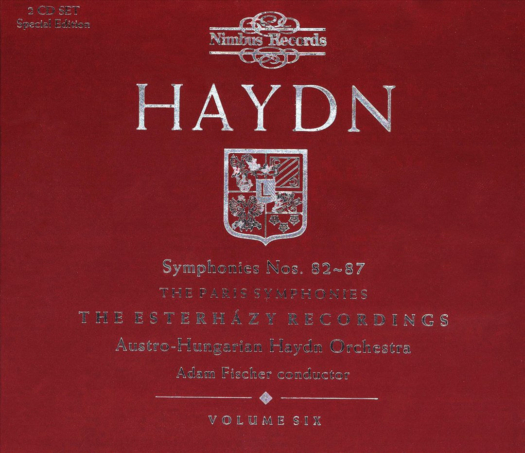 Haydn: Symphonies Nos. 82-87, the Paris Symphonies cover art