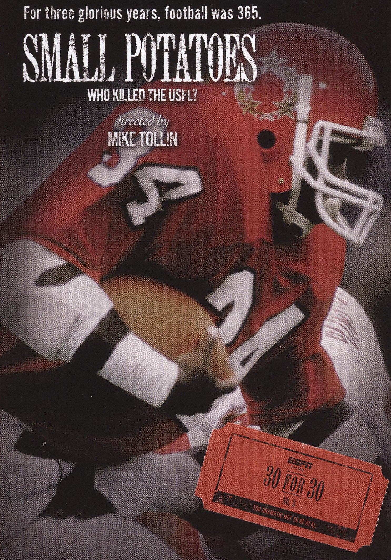 ESPN Films 30 for 30: Small Potatoes - Who Killed the USFL? cover art