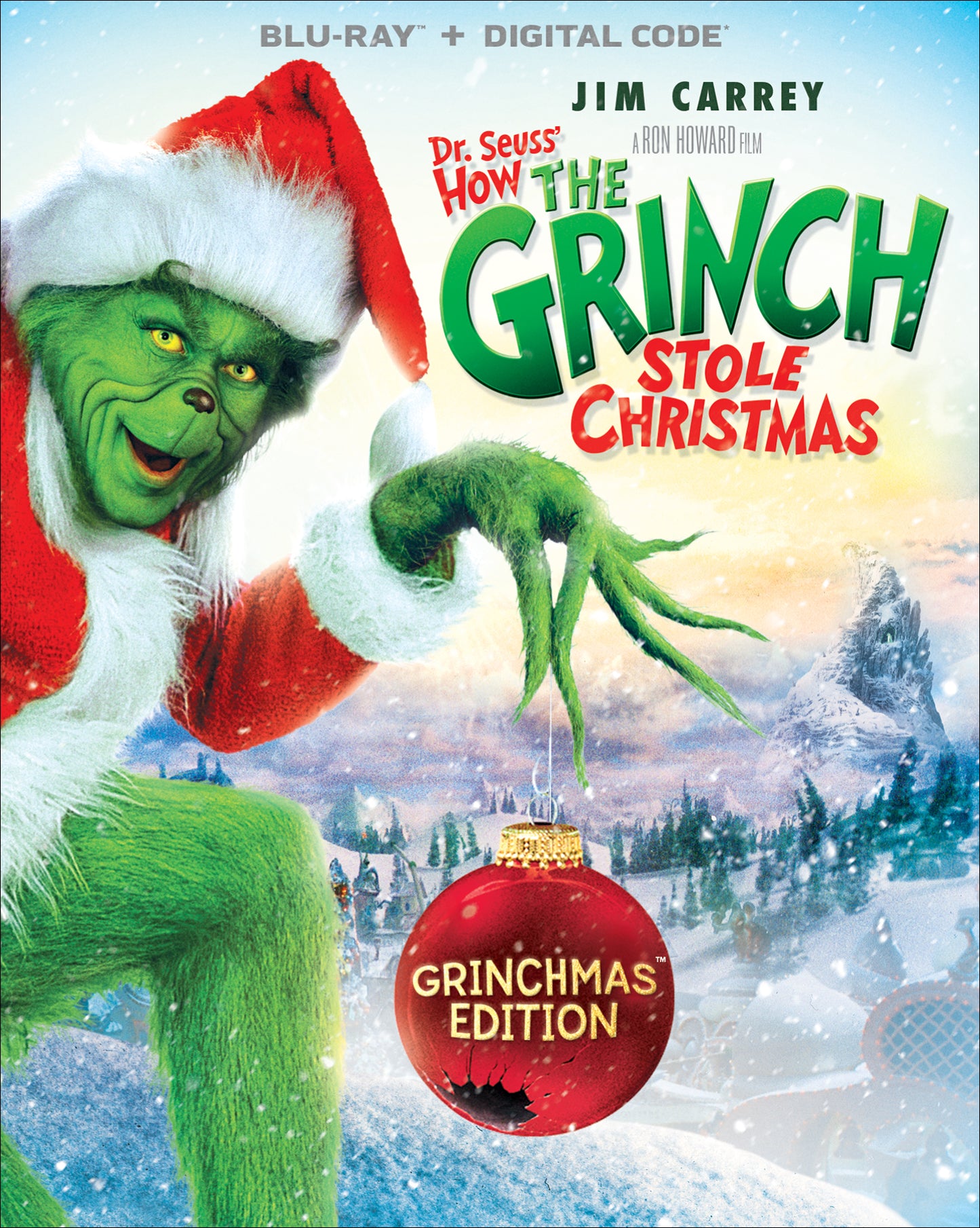 Dr. Seuss' How the Grinch Stole Christmas: Grinchmas Edition [Blu-ray] cover art