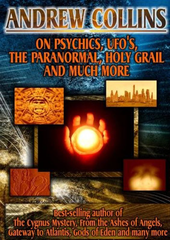 Andrew Collins: On Psychics, UFO's, the Paranormal, Holy Grail and Much More cover art