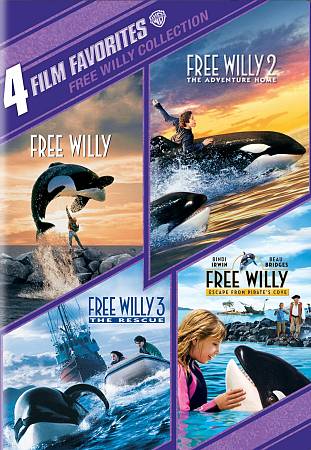 4 Film Favorites: Free Willy 1 - 4 cover art