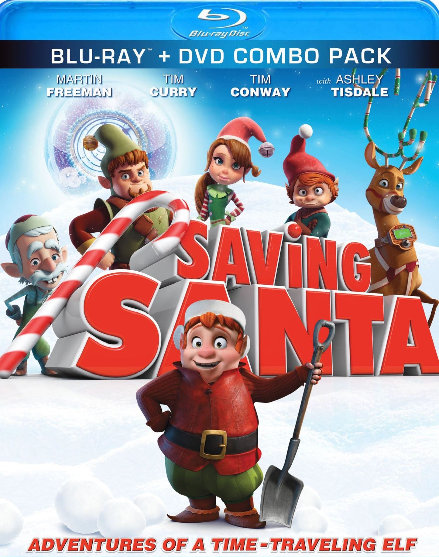Saving Santa [Blu-ray] cover art