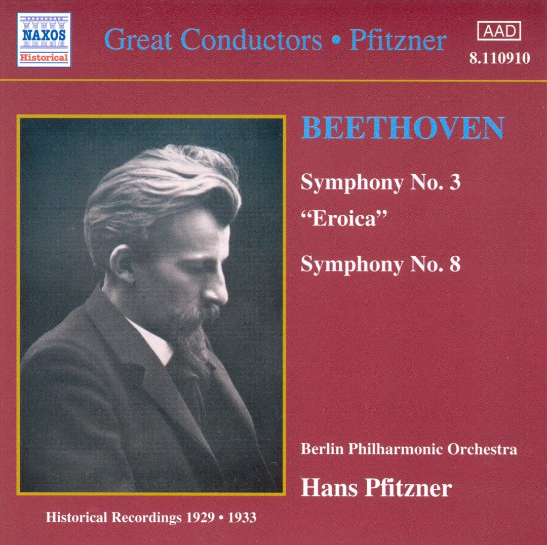 Beethoven: Symphonies Nos. 3 "Eroica" & 8 cover art