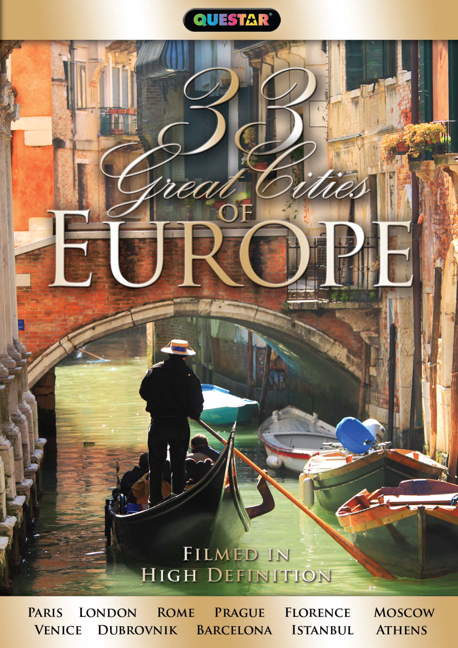 33 Great Cities of Europe cover art