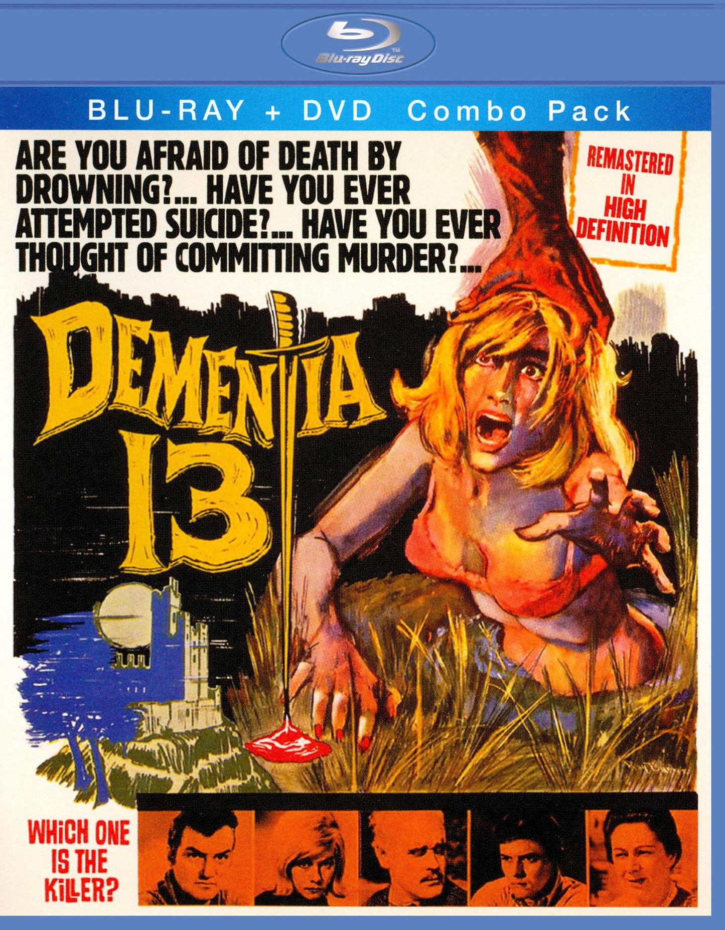 Dementia 13 [2 Discs] [Blu-ray/DVD] cover art