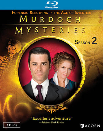 Murdoch Mysteries: Season 2 [3 Discs] [Blu-ray] cover art