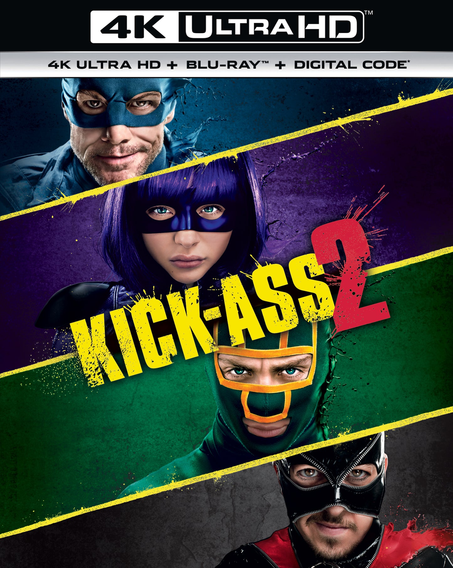 Kick-Ass 2 [Includes Digital Copy] [4K Ultra HD Blu-ray/Blu-ray] cover art